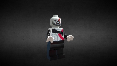 Kratos gow 4 Lego 3d modelo igornunes96 639b3c1 3d print model - Mito3D