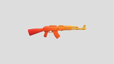 krunker assault rifle - download free 3d model ccy131006 09d09f2 3d print model - Mito3D