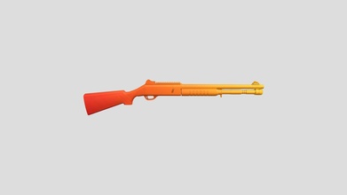 Krunker fusil pompe Télécharger libre 3d modèle ccy131006 c349ae0 3d print model - Mito3D