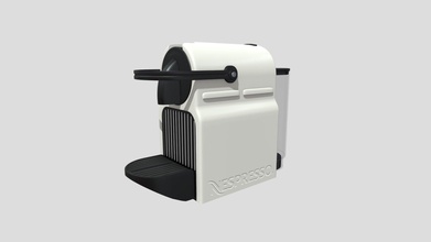 krupps inissia coffee machine - buy royalty free 3d model interior interiormodel 547eab2 3d print model - Mito3D