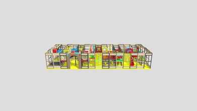 kuros modificato - modelo 3d playwily a95041c interior plaground parque de diversões equipamento infantil por aree desafios da interni 3d print model - Mito3D
