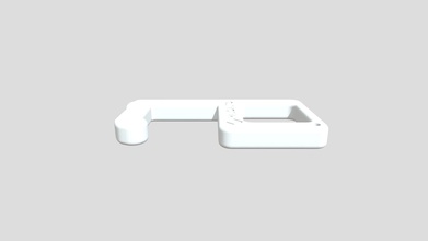 lab3d-pull-keytag - 3d model asankaasw 3718a38 key tag used public places open dors press pull avoid contact help users keep themselves safe covid-19 pubic 3d print model - Mito3D