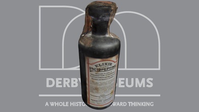 lactopeptina bottiglia 3d modello Museo fabbricazione Derby seta derbysilkmill df9f7b9 3d print model - Mito3D