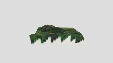 lago monreal patagonia chilena - 3d model victor e totelio b79041b ubicado regi n ays 3d print model - Mito3D