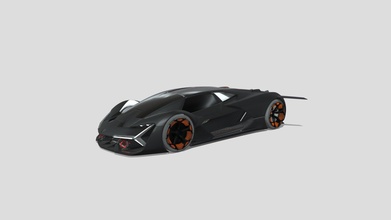 Lamborghini terzo milênio baixar livre 3d modelo captaindavid100k 301cb21 3d print model - Mito3D
