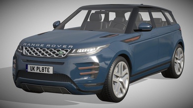 Land Rover Angebot evoque dynamic 2019 3d Modell zifir3d 1e7d6d4 3d print model - Mito3D