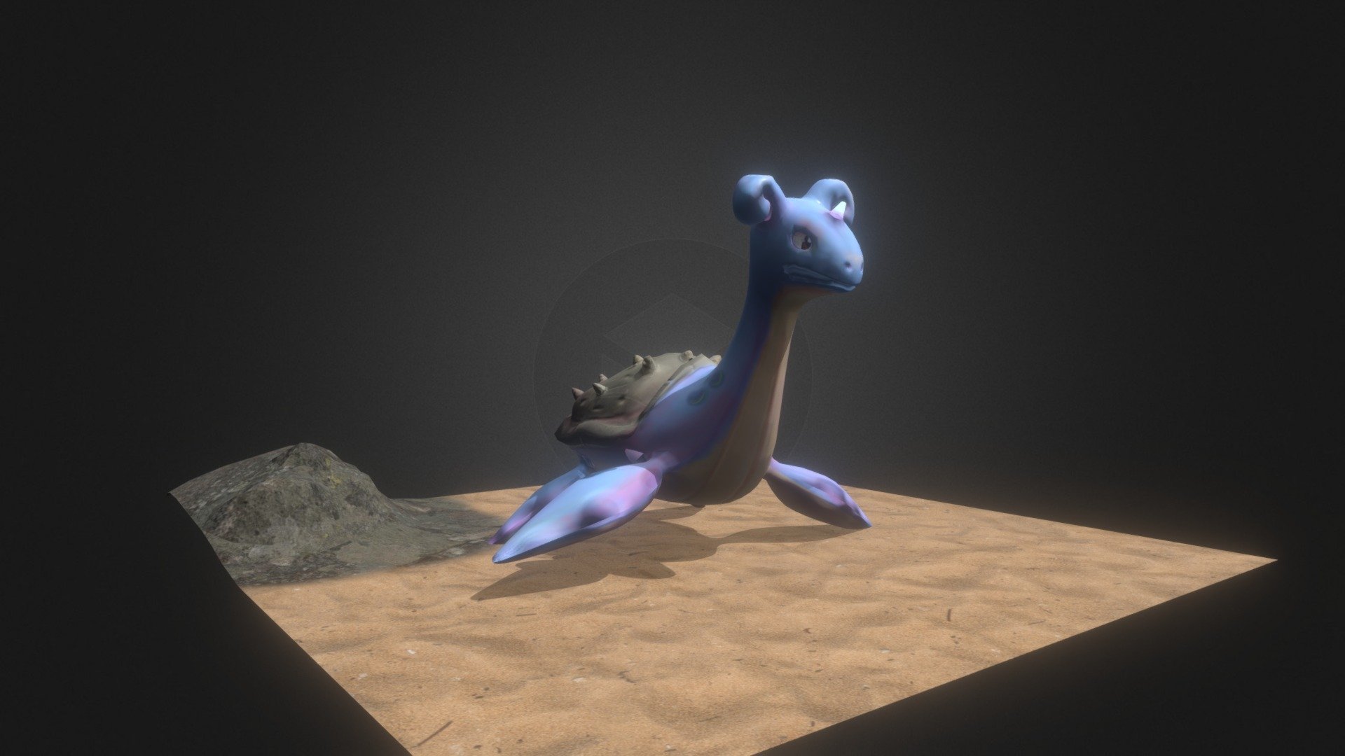 Lapras stachelig velasco andrea download frei 3d Modell andreaespinosav e3a6666 3D print model - Mito3D