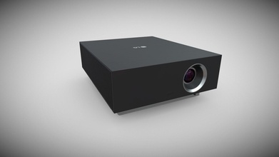 laser cinebeam hu810p video proiettore lg acquistare royalty gratuito 3d modello toss90 b22a720 3d print model - Mito3D
