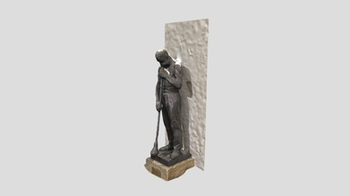 le verrier sculpture robert wlerick paris - 3d model christian lavigne 996b55b 3d print model - Mito3D