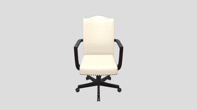 chaise de bureau en cuir - modèle 3d mador f3eca10 3d print model - Mito3D
