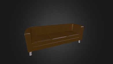 cuero sofá 3d modelo desbordamiento energía ana6mmu 3d print model - Mito3D