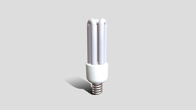 LED lumière ampoule acheter royalties libre 3d modèle assetfactory d3f6a2e 3d print model - Mito3D