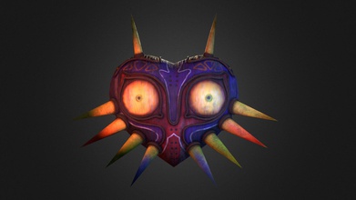 legend zelda - majora's mask 3d model lyzzerd e270a1c big fan whole universe had no other choice than creating my own majora&rsquo s 3d-fanart created first version during year game art student but decided recently give complete makeover better topology new textures modelling 3dsmax + blender texturing substance painter 3d print model - Mito3D