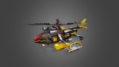 Lego Kent kurtarmak helikopter 7044 satın almak telif Bedava 3d model Lucas belirgin 2a51842 3d print model - Mito3D