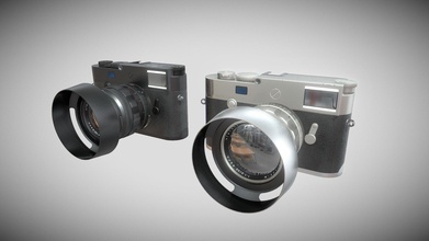 Leica m10 noctilux 50 12 asph Kaufen Lizenzgebühren frei 3d Modell cg Asura cgasura feed9d0 3d print model - Mito3D