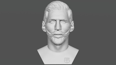 Leo Messi büst 3d baskı satın almak telif Bedava model basılı gerçeklik Piotrkatanowski 3586356 ispanya Futbol Liverpool Manchester Arjantin barcelona fc gerçek şöhret Madrid 3d print model - Mito3D