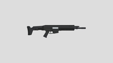lew poly rifle - download free 3d model zahamidre319 1f62a68 3d print model - Mito3D