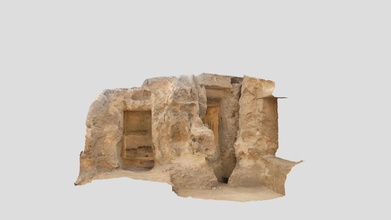lg 65-66 - téléchargement gratuit modèle 3d de la vallée du nil à l'archéologie archéologie a74a406 gizeh tombes taillées dans roche une fois habité petrie 3d print model - Mito3D