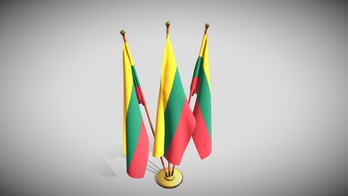 lithuania flag pack - buy royalty free 3d model dragosburian 37f36d5 3d print model - Mito3D