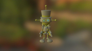 po ' di steampunk robot - modello 3d mozamb13 d0c6dbd 3d print model - Mito3D