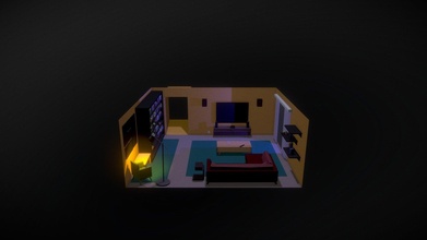 living room - 3d model lecaso 580a8c0 3d print model - Mito3D