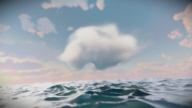lonely cloud sea test - 3d model ujwal chauhan xamplle 736fb8f 3d print model - Mito3D