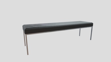 long bench - buy royalty free 3d model brian vagie brianvagie 7596362 3d print model - Mito3D