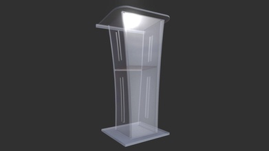 long glass pulpit - buy royalty free 3d model we3do giovanny 87b0a99 3d print model - Mito3D