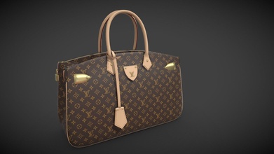 Louis Vuitton sırt çantası Ayarlamak monogram deri 3d model 3dmonk e306abb 3d print model - Mito3D