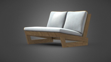 loveseat cushions teak - buy royalty free 3d model sr surajrai18sr 2029fa4 3d print model - Mito3D