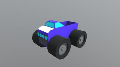 low-poly car - download free 3d model drus e68ca15 published 3ds max carmy vision off-road jeepcar separated 4 wheels ready animation texturing if u dont like deafult colours 3d print model - Mito3D