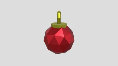 low-poly christmas ornament - download free 3d model axeboyd123 cc169b2 it&rsquo s just took me entirely too long make enjoy 3d print model - Mito3D
