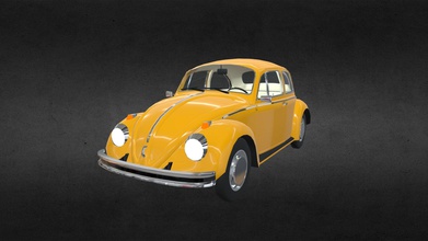low-poly volkswagen beetle - download free 3d model krstolorz f680ad7 low poly hope you&rsquo d like 3d print model - Mito3D