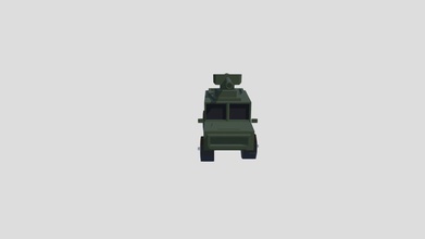 baixa manobra militar carro - modelo 3d nereide 53c8e5e low poly fazer com que o blender 29 3d print model - Mito3D