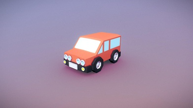 low poly carro - download grátis de modelo 3d ggklin 0b69561 3d print model - Mito3D