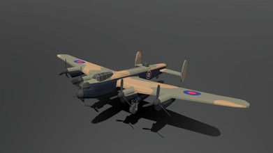 low poly cartoon avro lancaster wwii airplane - buy royalty free 3d model chroma3d vendol21 d851474 modeled prepared low-poly style renderings background general cg visualization presented 1 mesh quads some tris verts 8290 faces 7510 hand painted diffuse texture included uv unwrap mapping available original file created blender you receive 3ds obj fbx blend dae stl warning depending which software package using exchange formats may not match preview images exactly due nature these there textures have loaded possibly triangulated geometry all were rendered cycles product ready render out-of-the-box please note lights cameras only clean alone other provided files centered origin has real-world scale 3d print model - Mito3D