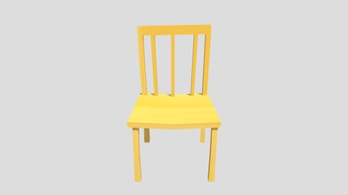 low poly chair - download free 3d model khanlala69 2c3ad95 give like 3d print model - Mito3D