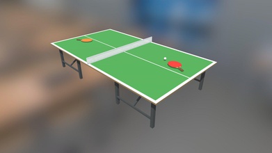 low poly ping pong - scarica gratis 3d modello digitale realtà digitalisreality 541b943 parte del patrimonio libero gioco indie che il nostro co-fondatori di lavoro godere 3d print model - Mito3D