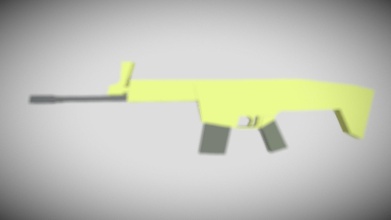 low poly weapon fn scar 17 - download free 3d model fr0g 9926c0e its my first good me 3d print model - Mito3D