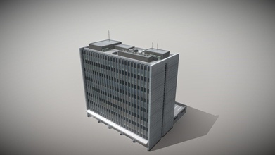 low rise wall office building - download free 3d model aitortilla01 1f341f8 released cities skylines https steamcommunitycom sharedfiles filedetails id 2100716389 3d print model - Mito3D