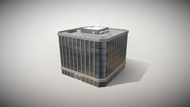 low rise wall office building - download free 3d model aitortilla01 2dd3bdd released cities skylines https steamcommunitycom sharedfiles filedetails id 2100716389 3d print model - Mito3D