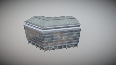 low rise wall office building - download free 3d model aitortilla01 38dbab0 released cities skylines https steamcommunitycom sharedfiles filedetails id 2100716389 3d print model - Mito3D