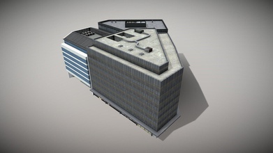 low rise wall office building - download free 3d model aitortilla01 6488ad5 released cities skylines https steamcommunitycom sharedfiles filedetails id 2100716389 3d print model - Mito3D