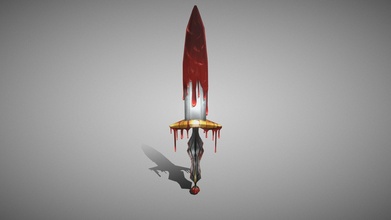 pobre desenho animado sangue vela espada 3d modelo liagre oph mentira mandarine d39156c 3d print model - Mito3D
