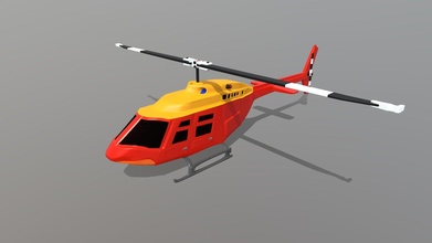 lowpoly helicopter 3d model - download free omkar suryavanshi f62a1ce 3d print model - Mito3D