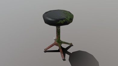 lowpoly stool - 3d model setolyx 8db5840 started working substance painter wanted make something simple high-res textures here&rsquo s first attempt no tutorial just trying figure out works only spent 45 minutes so that&rsquo pretty good game-ready asset 3d print model - Mito3D