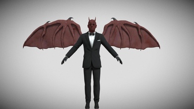 Lucifero diavolo viso Scarica gratuito 3d modello nathang30 1336242 3d print model - Mito3D