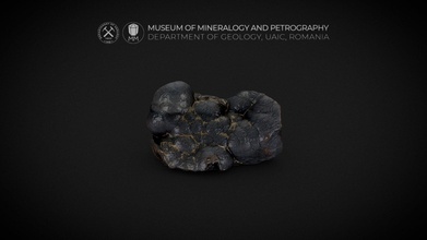 lustrous black botryoidal hematite - 3d model museum mineralogy petrography uaic mineralogypetrographymuseum af0a0b6 3d print model - Mito3D