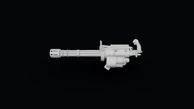m134 minigun - work progress 3d model mathijsd d854605 3d print model - Mito3D