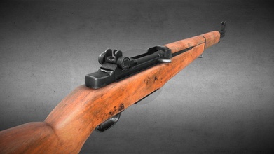 m1 garand rifle descargar gratis 3d modelo oleksandr tserkovniy 4882262 6399af0 3d print model - Mito3D